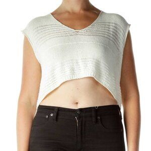 Chandelier Cream Knit Top